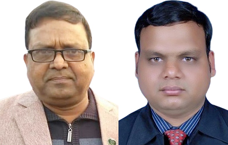 চাঁপাইনবাবগঞ্জ সিটি প্রেস ক্লাবের সভাপতি কামাল--সম্পাদক  মেহেদি
